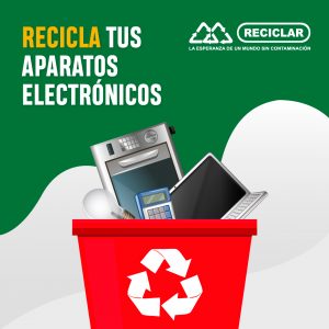 Recicla tus aparatos electrónicos